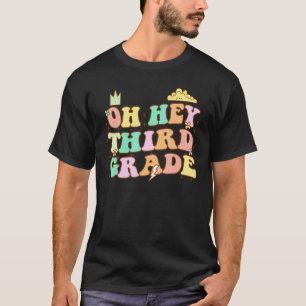 T-shirt Drôle de retour à l'école Élèves Enseignantant Oh