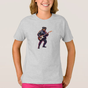 T-shirt drôle de Rottweiler Rock Star