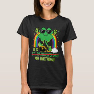 T-shirt Drôle de Saint-Patrick C'est mon anniversaire Sham