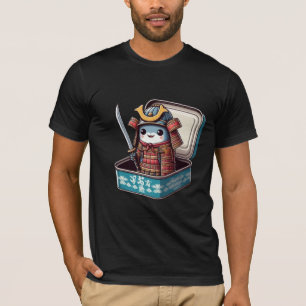 T-shirt drôle de samouraï guerrier sardine