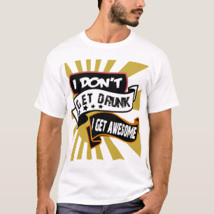 T-SHIRT DRÔLE DE SLOGAN, T-SHIRTS DRÔLES DE