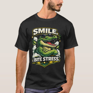T-shirt drôle de soulagement du stress humour anim