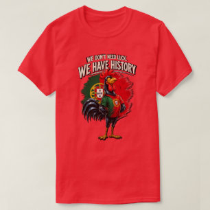 T-shirt drôle de supporter de football du Coq du P
