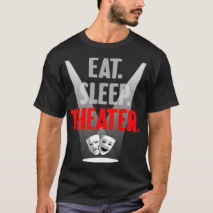 T-shirt Drôle de théâtre Cadeau Hommes Actrice Actrice dra