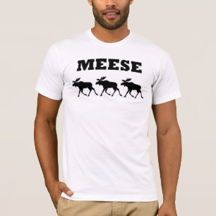 T-shirt drôle de trois Meese