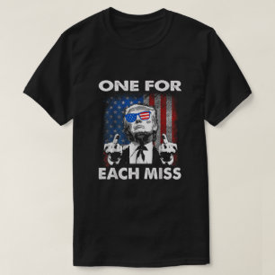 T-shirt Drôle de Trump un pour chaque erreur 