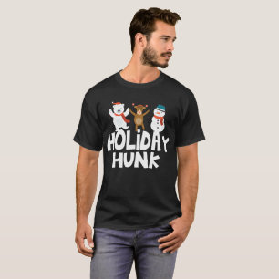 T-shirt drôle de vacances de Noël de gros morcea