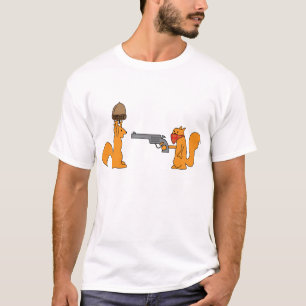 T-shirt drôle d'écureuil