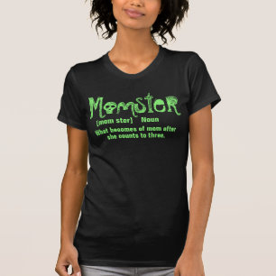 T-shirt Drôle Def Momster Dictionnaire Signifiant Hallowee