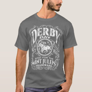 T-shirt Drôle Derby Day et menthe jupes Kentucky cheval ra