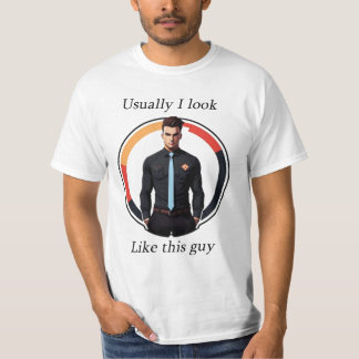 T-shirt Drôle Design masculin