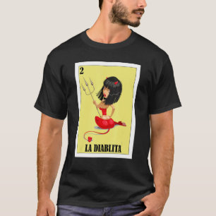 T-shirt Drôle design mexicain pour les femmes - La Diablit