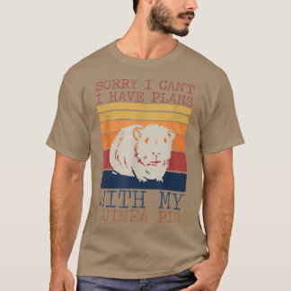 T-shirt Drôle Désolé j'ai des plans avec mon design de coc