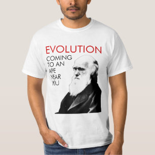 T-shirt drôle d'évolution