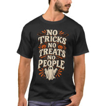 T-shirt drôle d'Halloween pour introverti, pas de