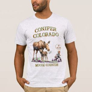 T-shirt drôle d'homme courant de Maman et bébé ori