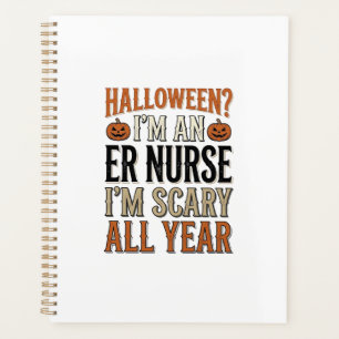 T-shirt drôle d'infirmière des urgences Halloween