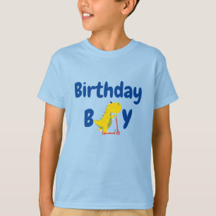 T-shirt Drôle dinosaure Scooter B2S Anniversaire garçon en