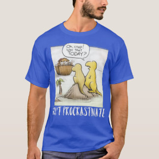 T-shirt Drôle dinosaures et Noahs conception graphique