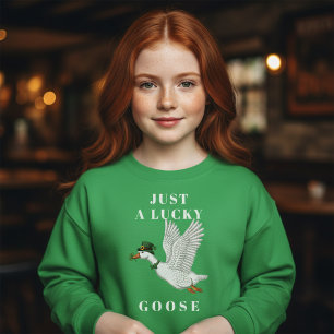 T-shirt Drôle d'Irlandais Saint-Patrick juste une oie chan