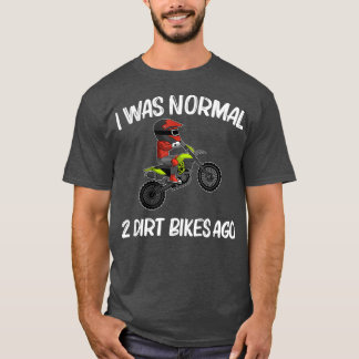T-shirt Drôle Dirt Vélo Cadeau Hommes Femmes Motocross Rid
