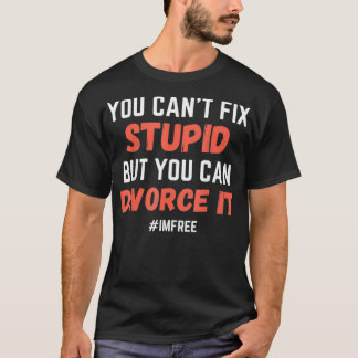 T-shirt Drôle Divorce Party pour les femmes Divorcé