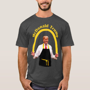 T-shirt Drôle Donald Trump 2024 France Fries Citation mème