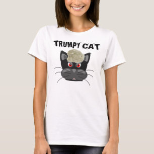 T-shirt Drôle Donald Trump Cheveux, TRUMPY CAT