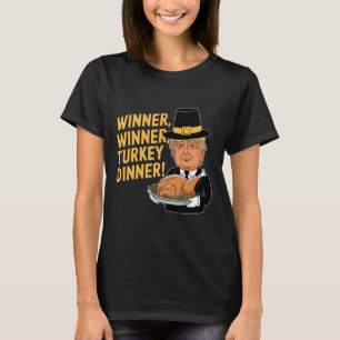 T-shirt Drôle Donald Trump Gagnant Turquie Dîner Tha