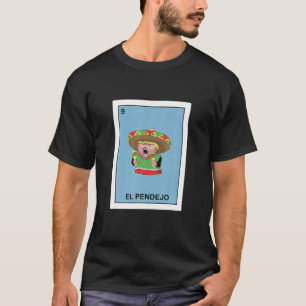 T-shirt Drôle Donald Trump Shirt El Pendejo Mexican Lotter