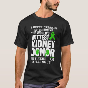 T-shirt Drôle Donateur de rein Art Hommes Femmes Dons de 