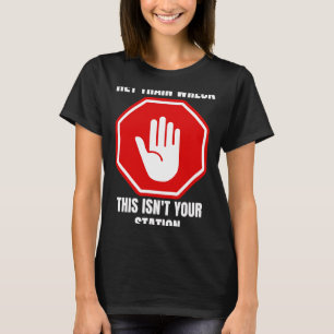 T-shirt Drôle Drama Queen Train Wreck Hot Mess Girfriend