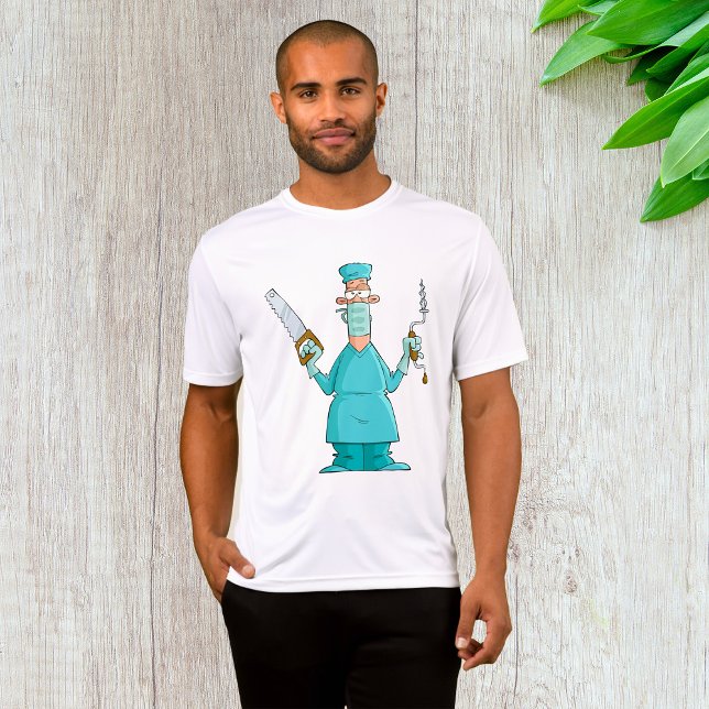 T-shirt Drôle Drôle Chirurgien Cartoon Hilarious Humour Mé (Créateur téléchargé)