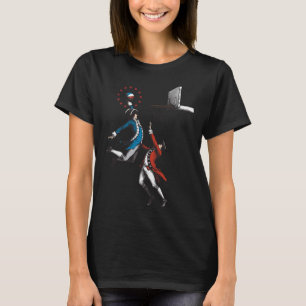 T-shirt Drôle du 4 juillet - Slam dunk patriotique - Vinta
