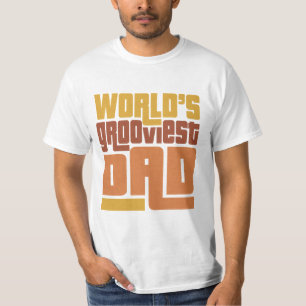 T-shirt Drôle du papa le plus routinier du monde rétro