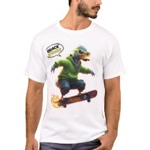 Drôle Duck Graphic Tee pour Skaters & Vibes tendan