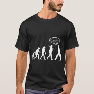 T-shirt Drôle ! ÉCHEC de l'évolution