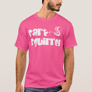 T-shirt Drôle Écureuil de paille mignon Carton de la peau