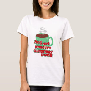T-shirt Drôle Eggnog Aimer mignon boisson de Noël