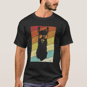 T-shirt Drôle Éleveur Rétro Vicuña Guanaco Lama Alpaga