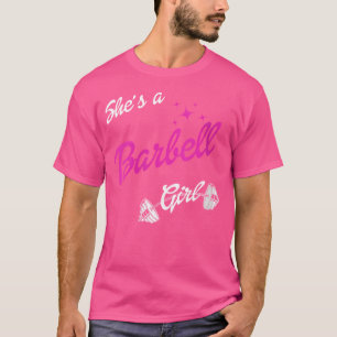 T-shirt Drôle Elle Est Une Fille Haltère