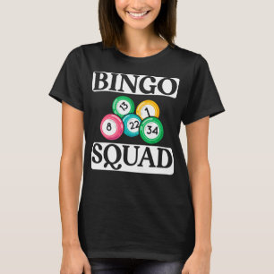 T-shirt Drôle équipe de Bingo dire Bingo