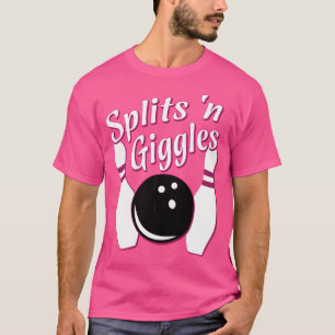 T-shirt Drôle équipe de bowling Splings 'N Giggles