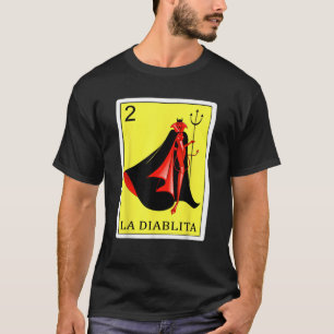 T-shirt Drôle espagnol Mexicain Cadeaux de Bingo pour Diab