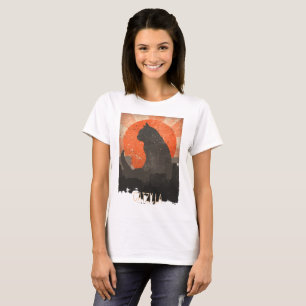 T-shirt drôle et Hoddie de Catzilla