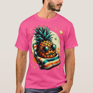 T-shirt Drôle été ananas Swinger Halloween