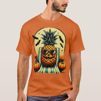 T-shirt Drôle été ananas Swinger Halloween 1