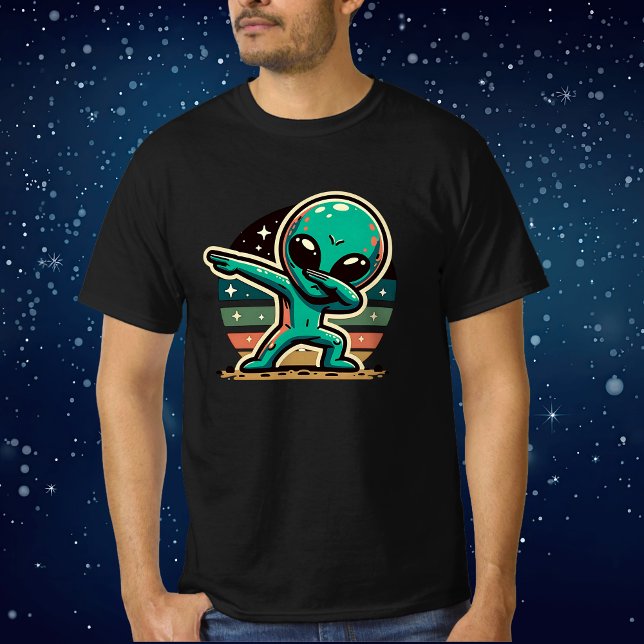 T-shirt Drôle Extraterrestrial Alien Dabbing (Créateur téléchargé)