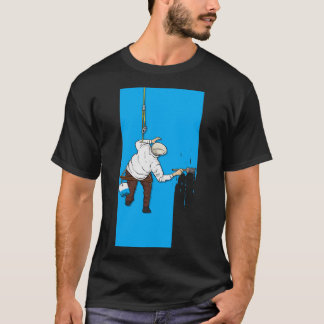 T-shirt Drôle Façade Peintre Mur Peintres Cadeau