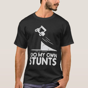 T-shirt Drôle Faire Mes Propres Étapes Golf Panier Chauffe
